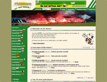 Tablet Screenshot of ht-arena.com
